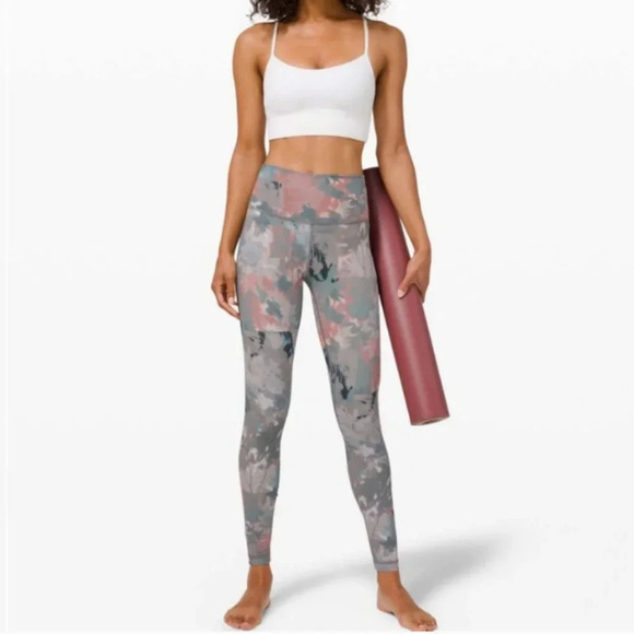 lululemon athletica Pants - Lululemon Wunder Under High Rise Tight/Leggings, Untamed Nature Multi, Size 4
